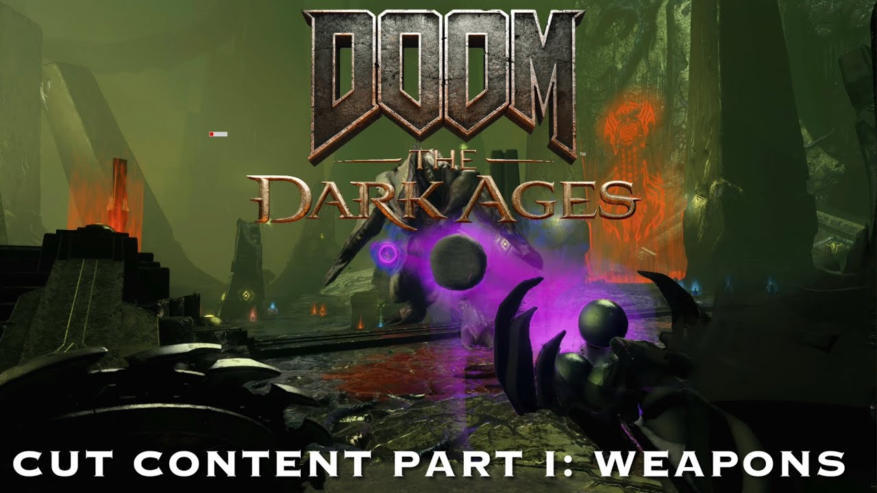 DOOM The Dark Ages Cut Content: Weapons Part 1 🔫