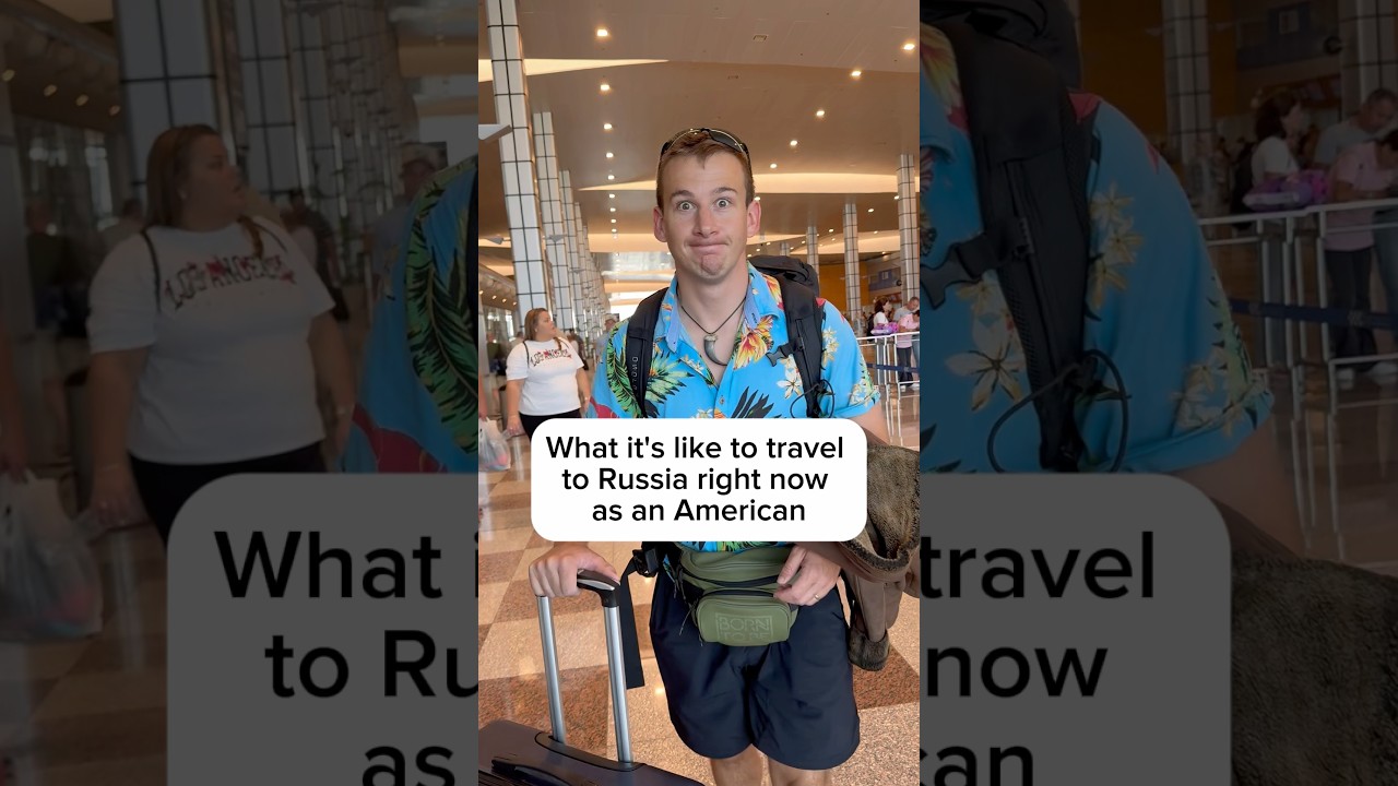 Flying to Russia as an American 🇷🇺
