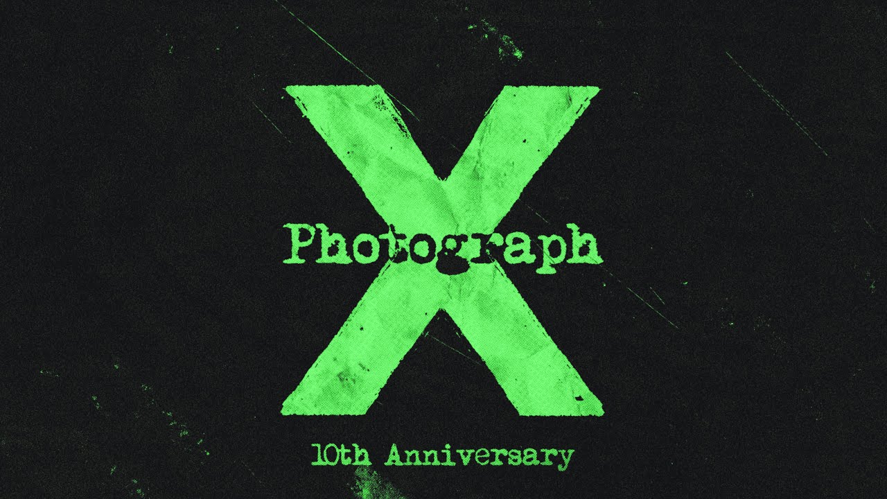 Ed Sheeran - Photograph (Official Lyric Video) | 10th Anniversary of Album 'X'