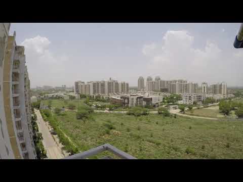 View from Raheja Atharva Sector 109 Gurugram - Timelapse Noon to Night