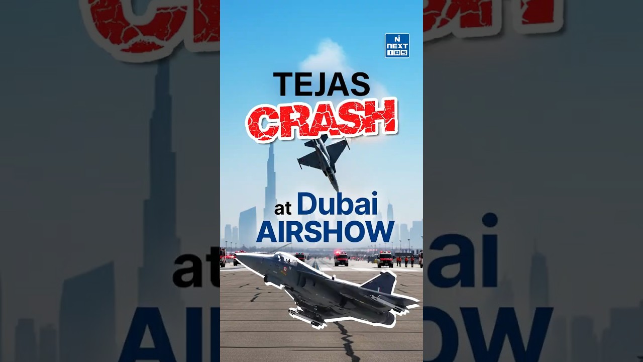 Tejas Crash at Dubai Airshow: What Went Wrong?