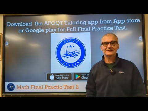 AFOQT Arithmetic Reasoning Review 2024 | Part #2