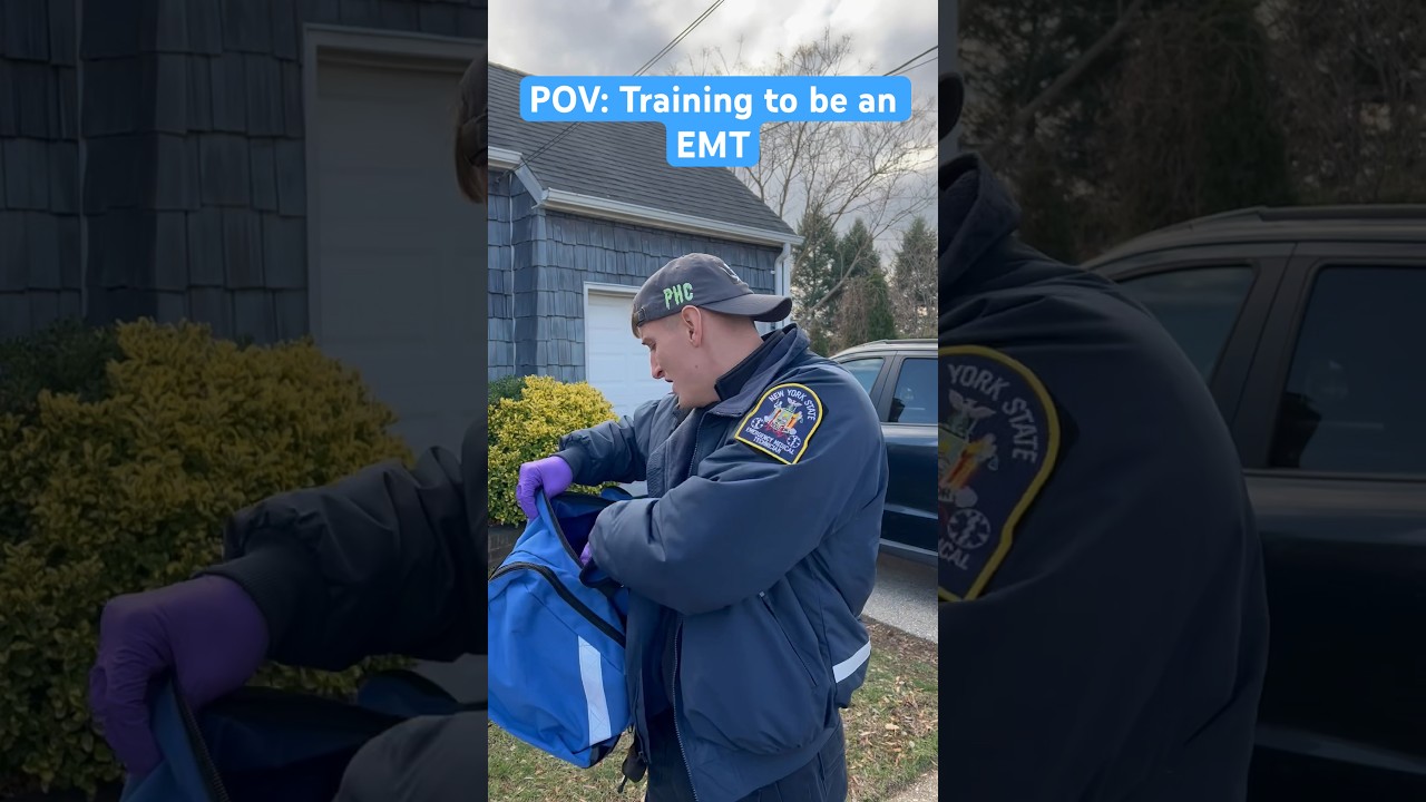 POV: Training as an EMT 🚑