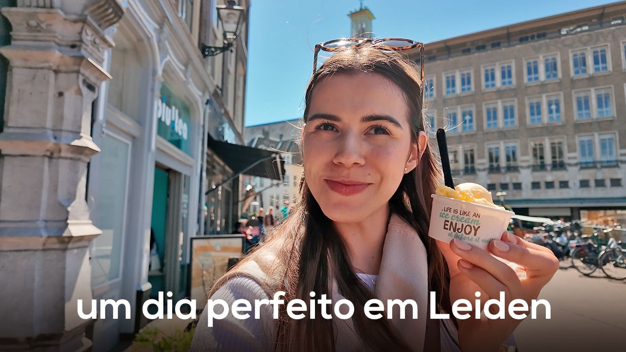Um dia em Leiden, Holanda 🇳🇱