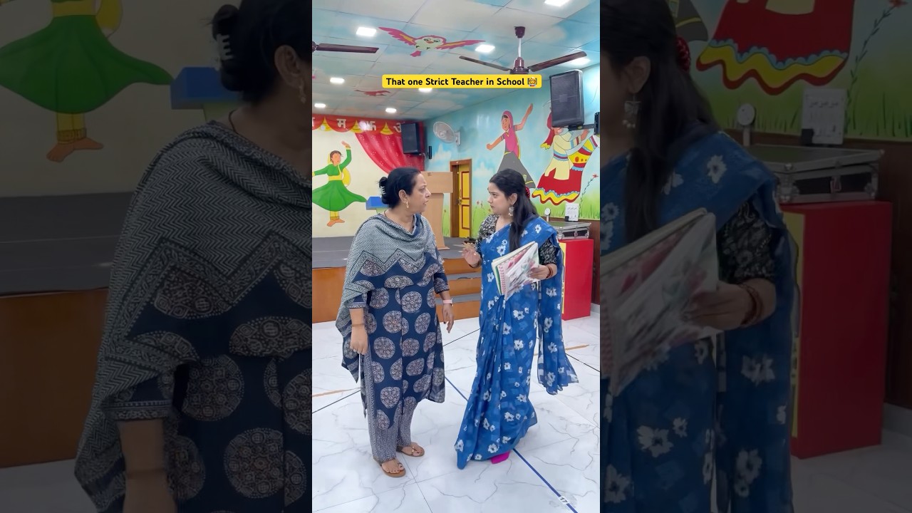 The Strict Teacher Every School Needs 👩🏫