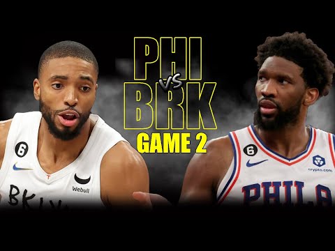 Philadelphia 76ers vs Brooklyn Nets Full Game 2 Highlights | 2022-23 NBA Playoffs
