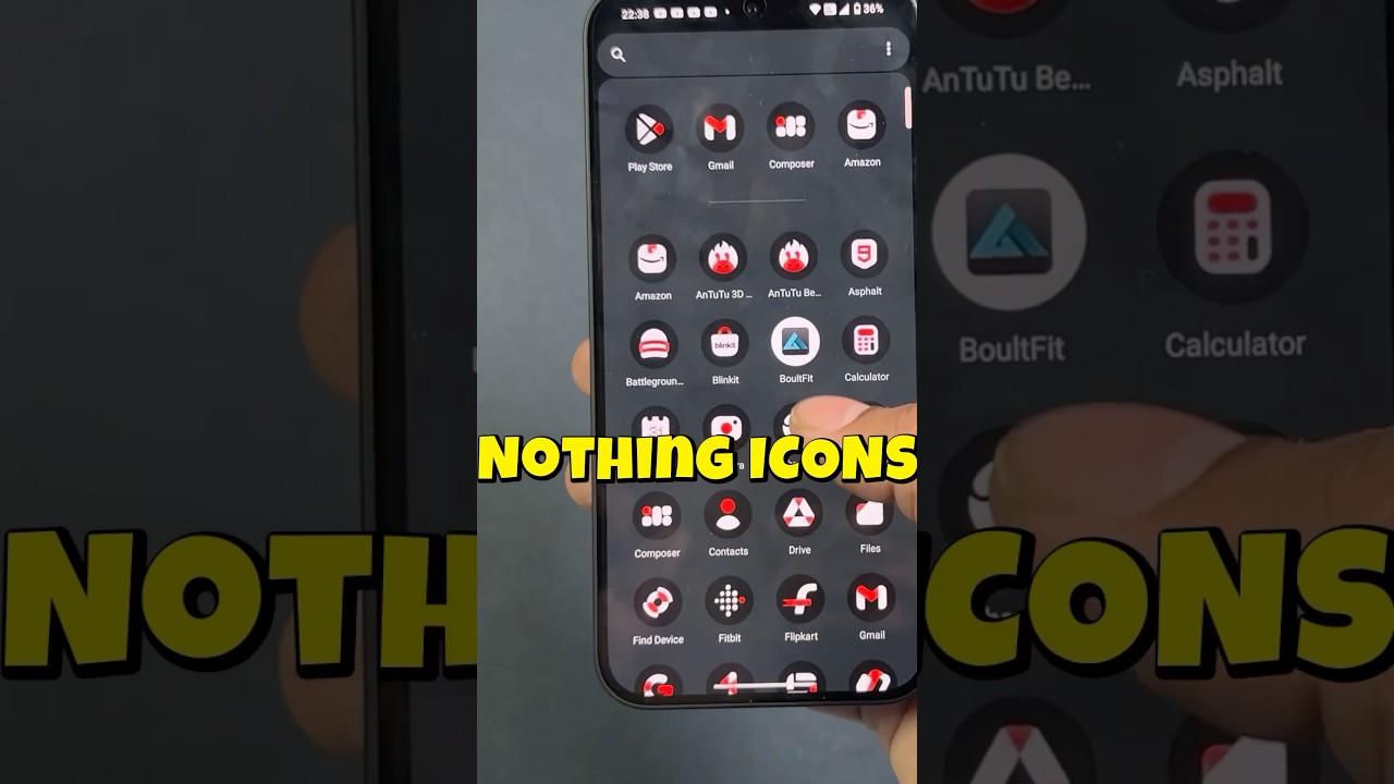 Customize Your Phone with the Nothing Icon Pack 📱