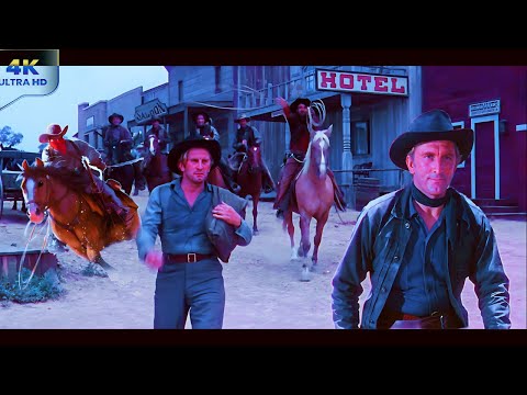 Kirk Douglas Western Movie Wild West, Revenge, Action, Classic Movies Full Movie