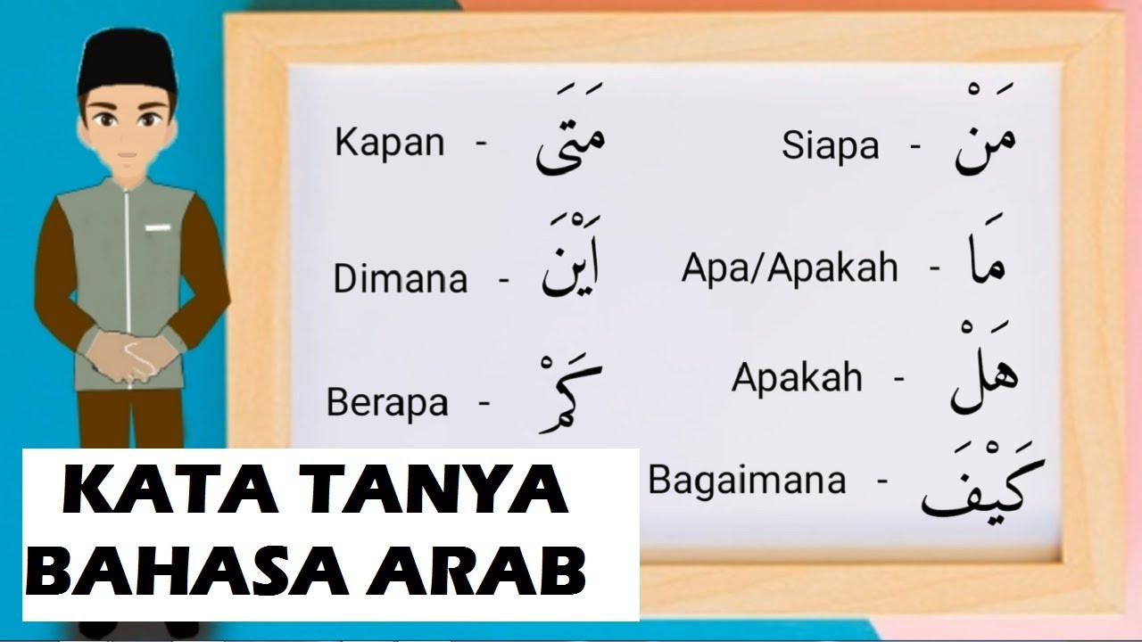Kata Tanya dalam Bahasa Arab dan Contohnya 📝