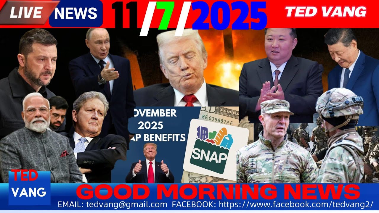 Morning News Update: Trump, Social Security, Medicare, Shutdown & Global Headlines 🚨