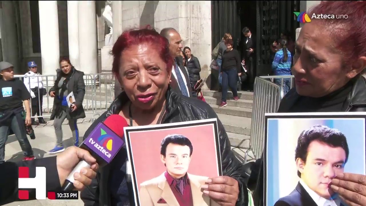 Despedida emotiva a 'El Príncipe de la Canción' 🎶