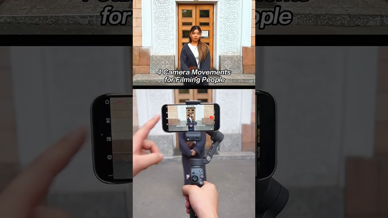 4 Essential Gimbal Moves with Osmo Mobile 7P for Stunning People Shots 🎥