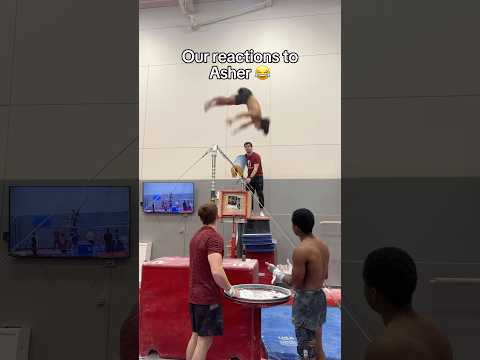 I was in emotional distress 😂 #gymnastics #gymnast #sports #fail #fails #olympics #olympian #sport