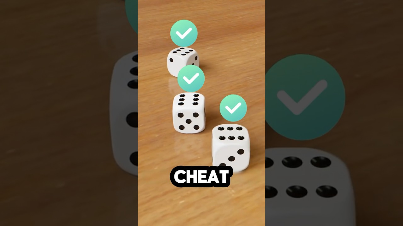 Master the Dice Trick to Win More! 🎲 #shorts #viral
