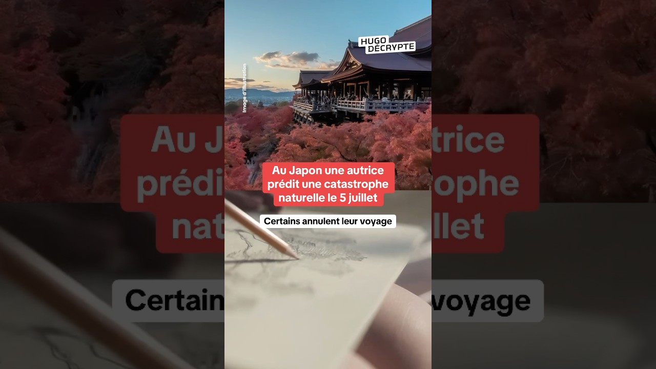 Autrice japonaise prédit catastrophe le 5 juillet 🌊
