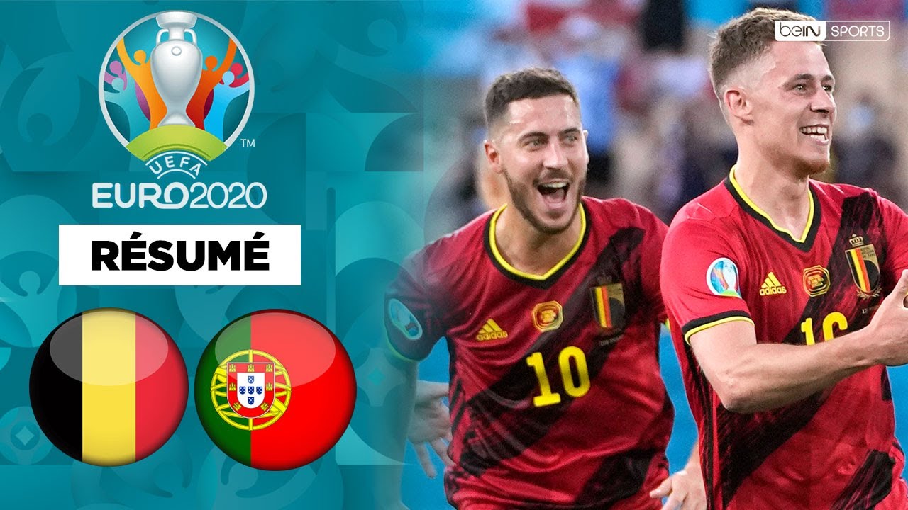 Euro 2020 : La Belgique élimine le Portugal grâce à un but spectaculaire de Hazard ! ⚽