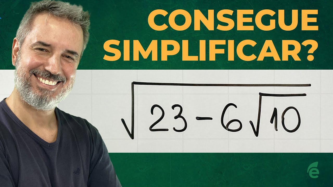 Desafio de Matemática: Simplifique √(23−6√10) com Facilidade! ✨