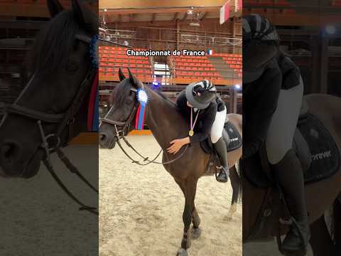 Merci Fidjy ✨ 🫶🏻🇫🇷🥉 #championnat #lemans #amateur #cso #medaille #cavalier #equitation