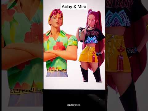 ABBY and MIRA🤫 Which one is your favourite? #shorts #art #kpopdemonhunters