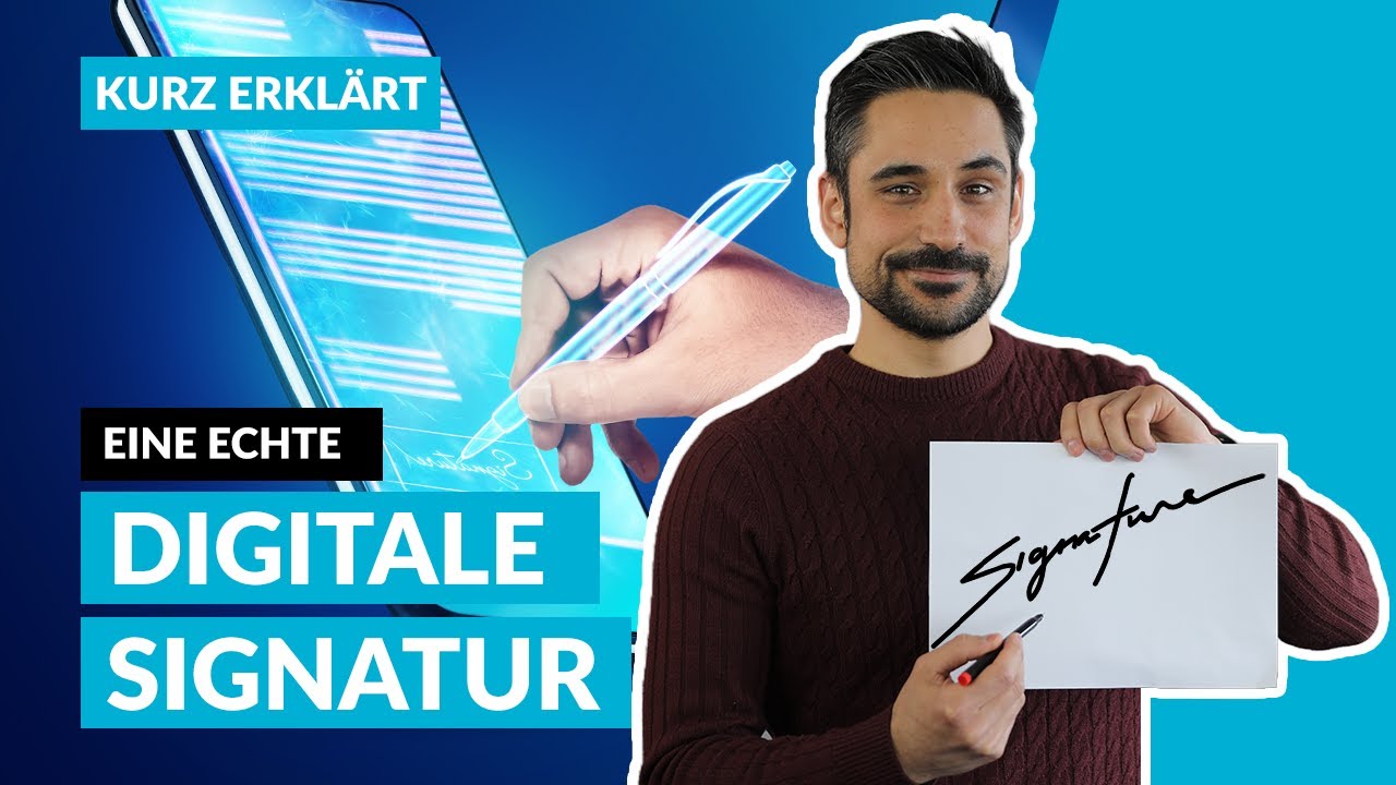 Digitale Signatur: Sicher & Rechtssicher erklärt 📄