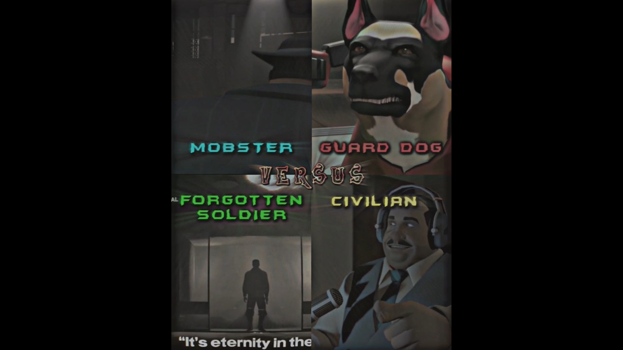 Epic Showdown: Mobster vs Civilian vs Guard Dog vs Forgotten Soldier! 🔥