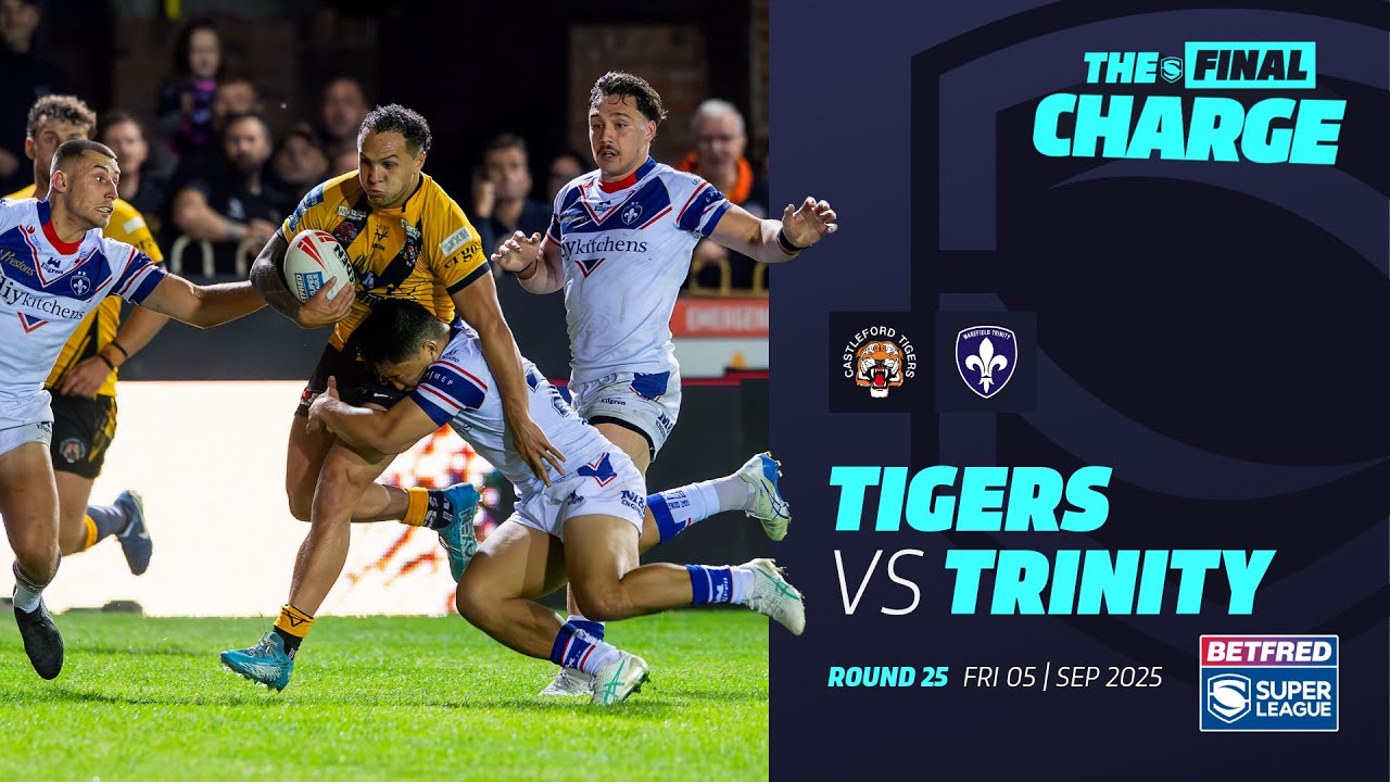 Castleford Tigers vs Wakefield Trinity Highlights | Exciting 2025 Super League Clash 🏉