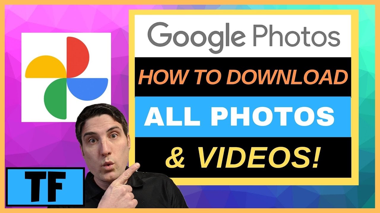 Download All Photos & Videos from Google Photos 📥