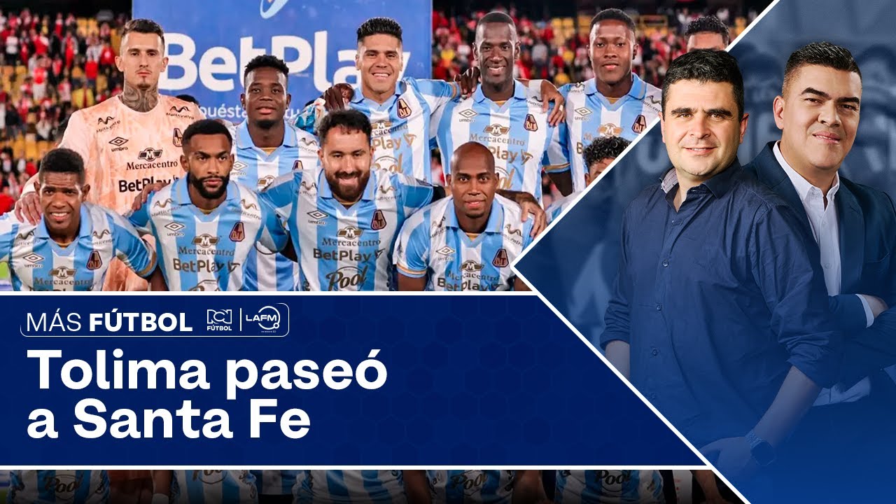¿Tolima favorito? Así venció a Santa Fe