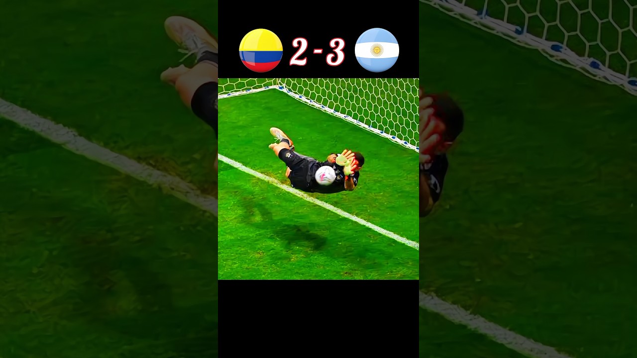 Epic Penalty Shootout: Argentina vs Colombia 2021 ⚽🔥