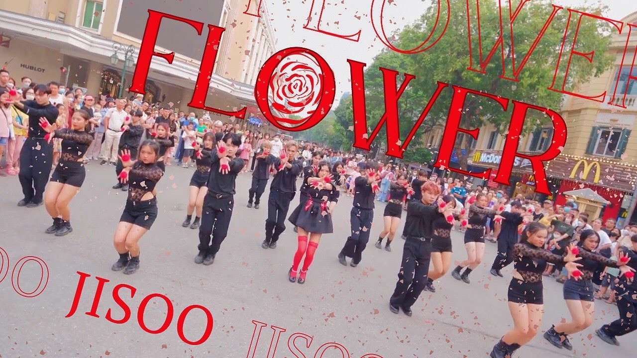 KPOP in Public | 30 Dancers | JISOO 'Flower' Dance Cover 🌸