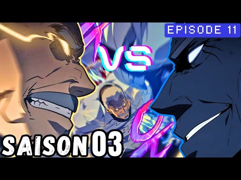 Solo Leveling Saison 03 - Go Gun-hee VS Monarque du Givre ( épisode 11 vf )