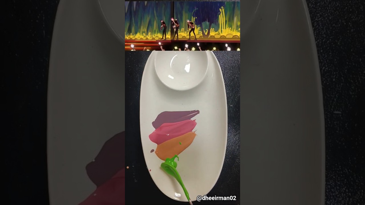 K-Pop Demon Hunters 💞 | Stunning Color Mixing & Satisfying Song Tutorial