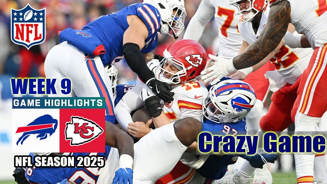 Chiefs vs. Bills Week 9 | Full Game Highlights | NFL Season 2025 🏈