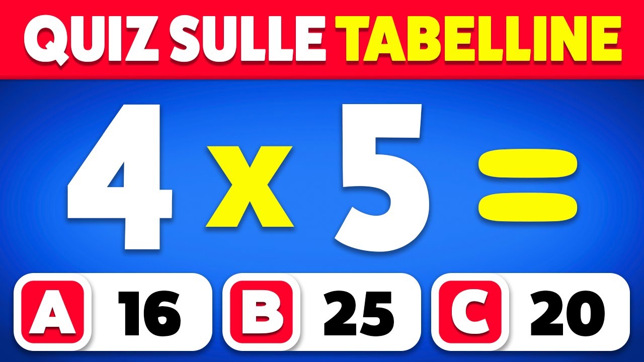 Sfida le Tue Abilità con il Quiz sulle Moltiplicazioni! ✖️🤓