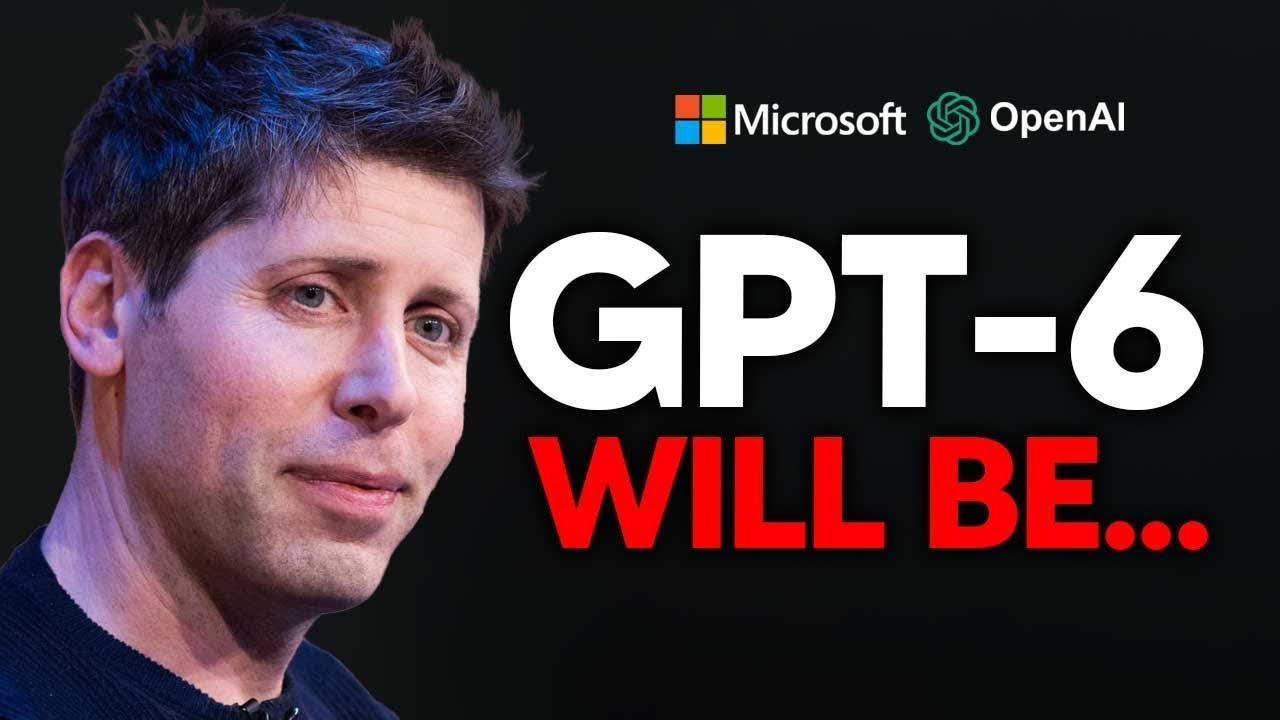 Sam Altman Reveals GPT-6 & New Multimodal AI 🚀