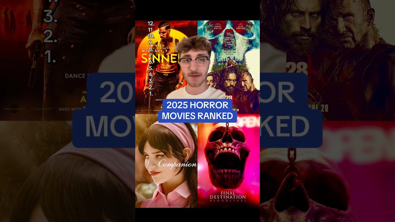 2025 NEW HORROR MOVIES RANKED! (So far)
