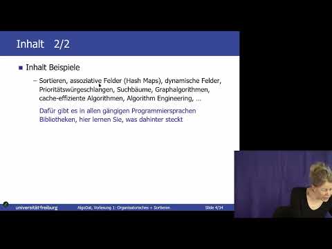 Algorithmen und Datenstrukturen im SS 2025, Vorlesung 01