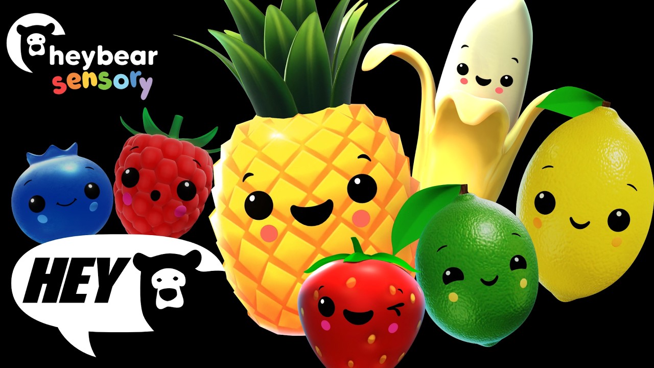 Hey Bear Sensory Smoothie Mix & Plush! 🍓