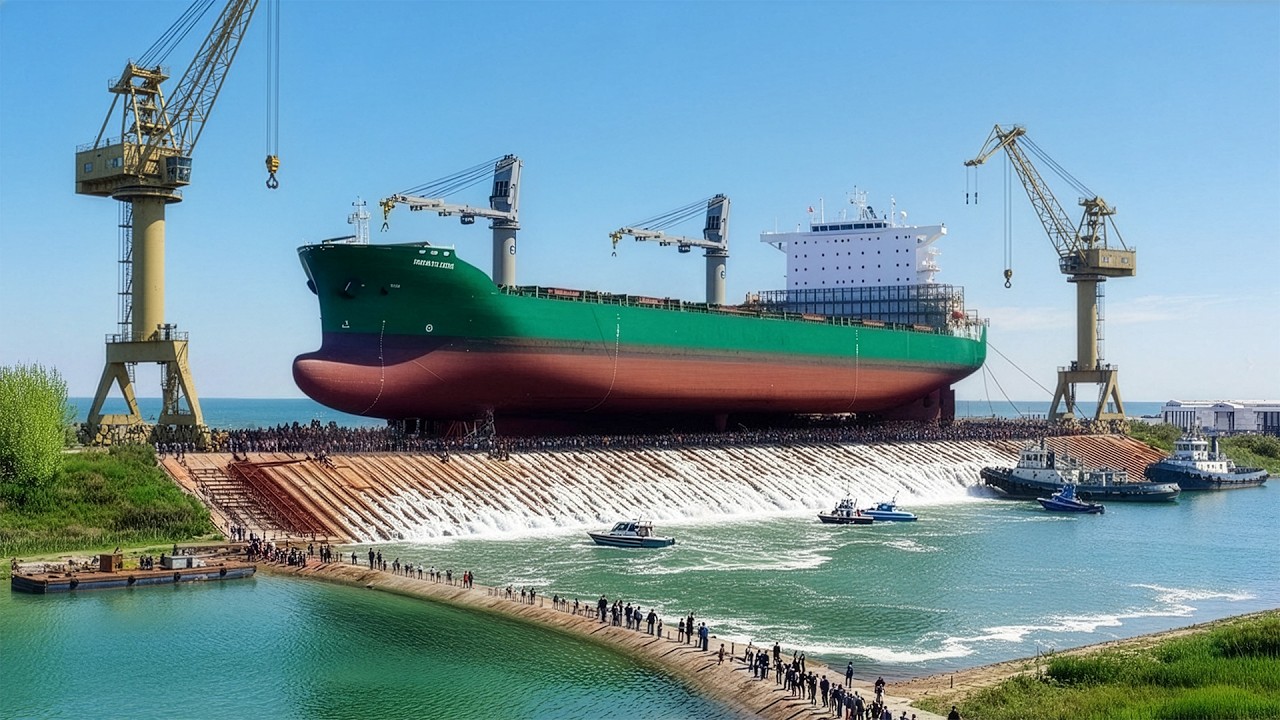 Ship Launch Highlights: Waves, Fails & Surprises π’