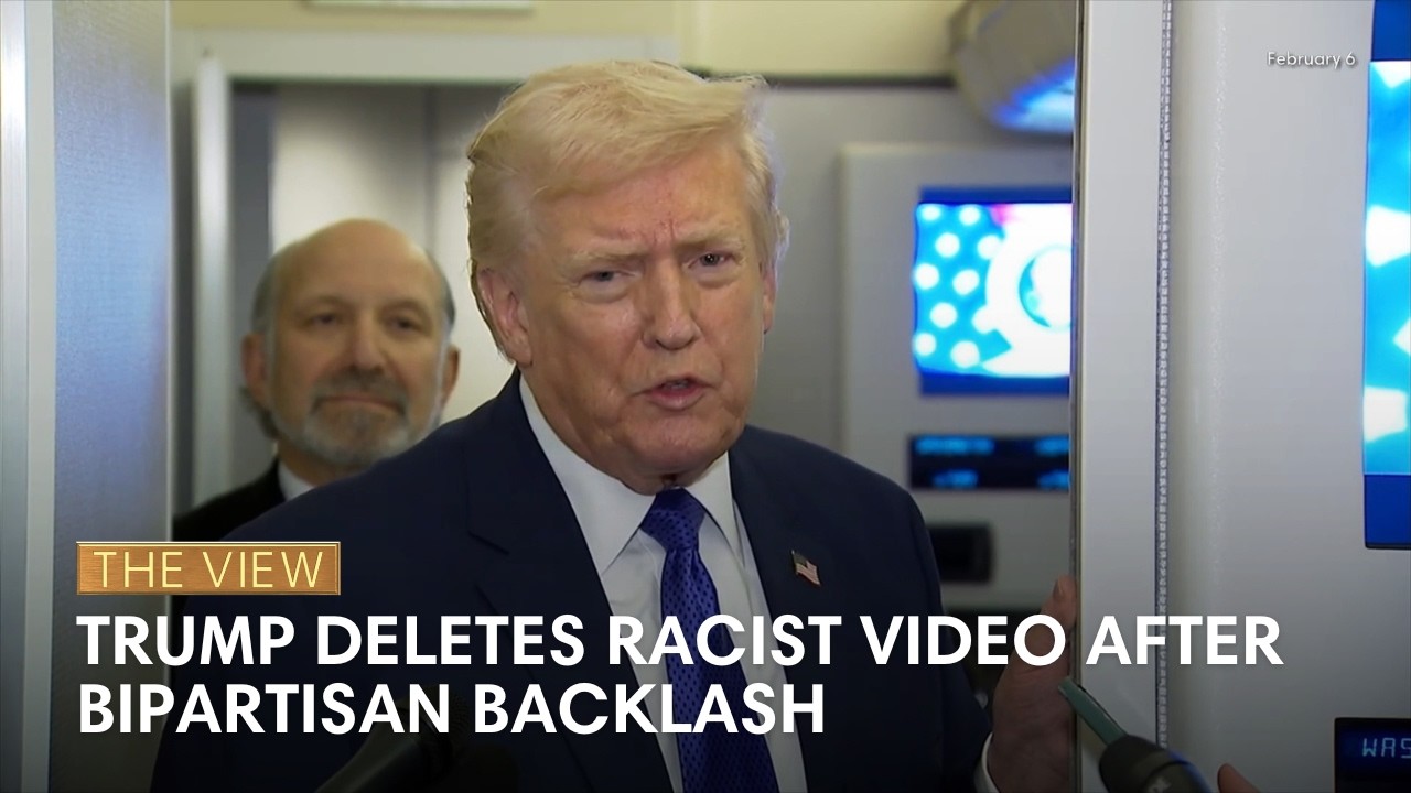 Trump Removes Racist Video After Backlash | The View