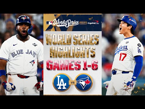 The Dodgers and Blue Jays are heading to World Series Game 7! 😱 (Highlights from Games 1-6!)