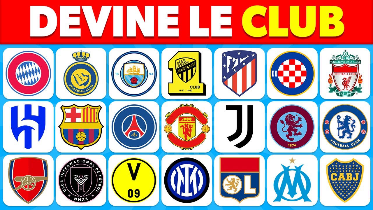 Devine le CLUB de FOOTBALL en 3 SECONDES...! ✅⚽  | Logo Quiz
