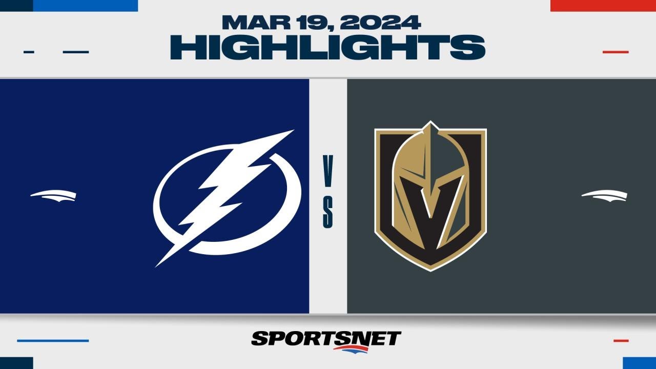 NHL Highlights: Kucherov Shines as Lightning Beat Golden Knights 5-3 🏒