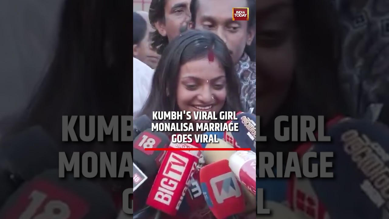 Viral Video: Kumbh's Viral Girl Monalisa's Marriage Divides Internet | #shorts #monalisamarriage