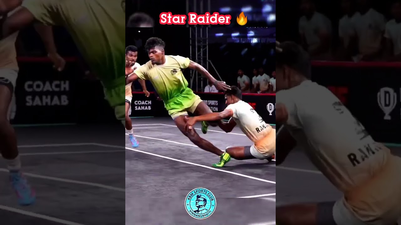 Star Raider Sudhakar in Yuva Kabaddi Series - Live Match Today