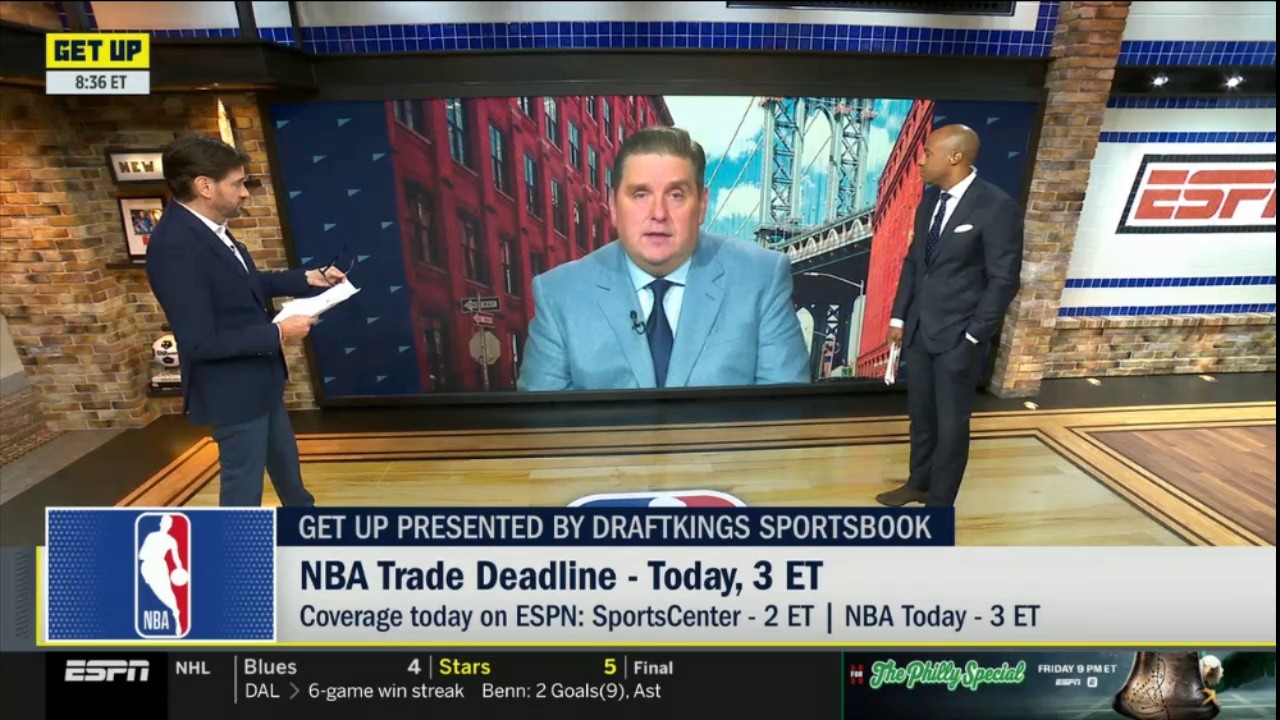 GET UP | Brian Windhorst drops latest NBA Trade rumor update on Giannis, Ja Morant & other stars