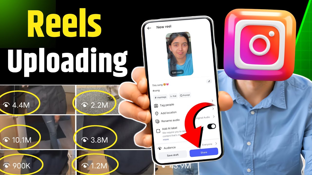 Right Way To Upload Reels On Instagram 2025 | How To Upload Reels On Instagram To Get Viral