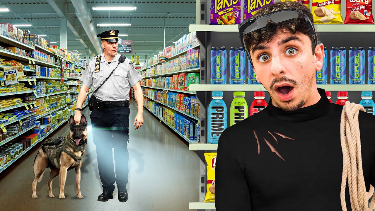 Survived Overnight in a Grocery Store! 🛒