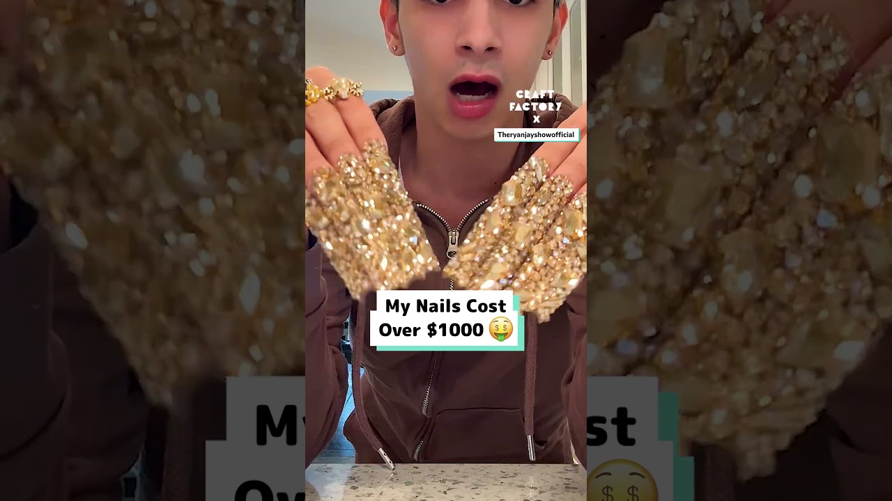 Stunning Acrylic Nails That Cost $1000 💅 | Discover the Price & Art Tips