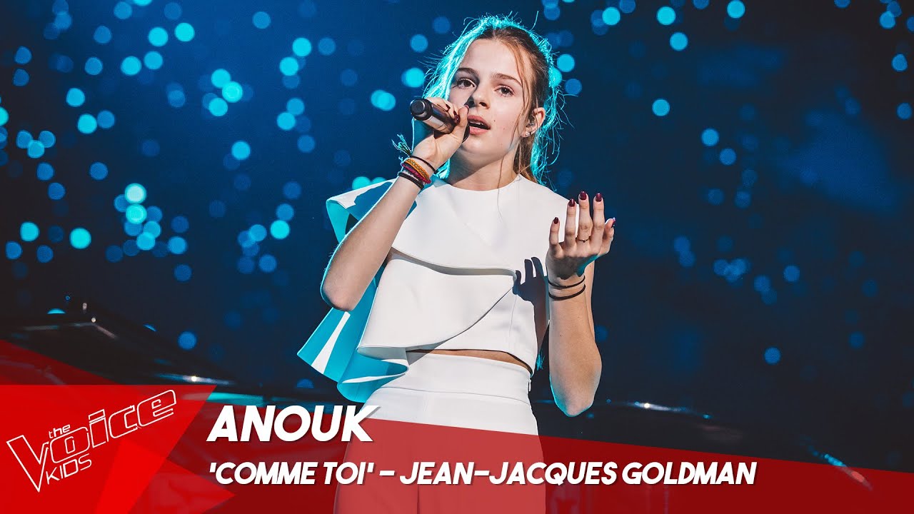 Anouk's Finale Performance of 'Comme toi' 🎤 | The Voice Kids Belgique